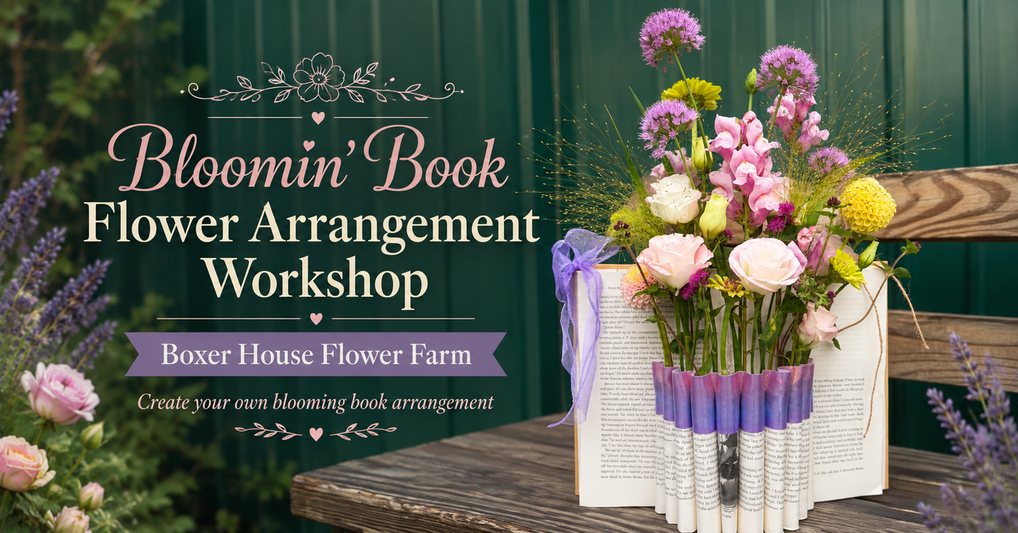 Bloomin' Book Flower Arrangement Workshop